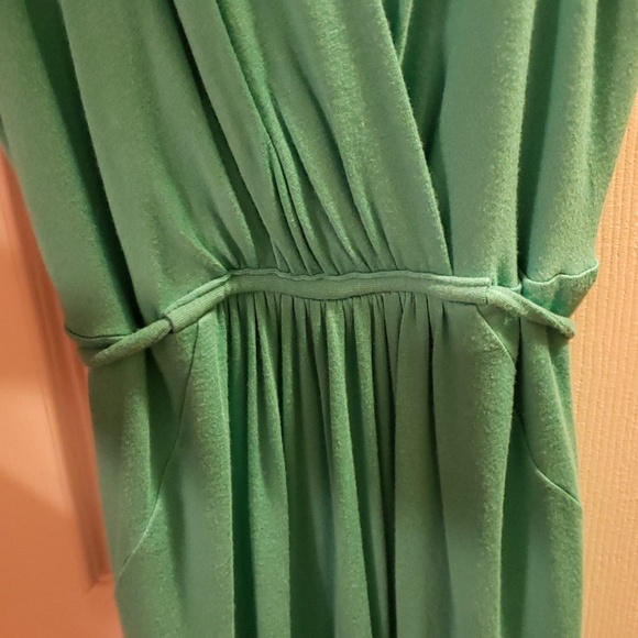 Motherhood Maternity Maxi Turquoise Dress - Picture 3 of 3